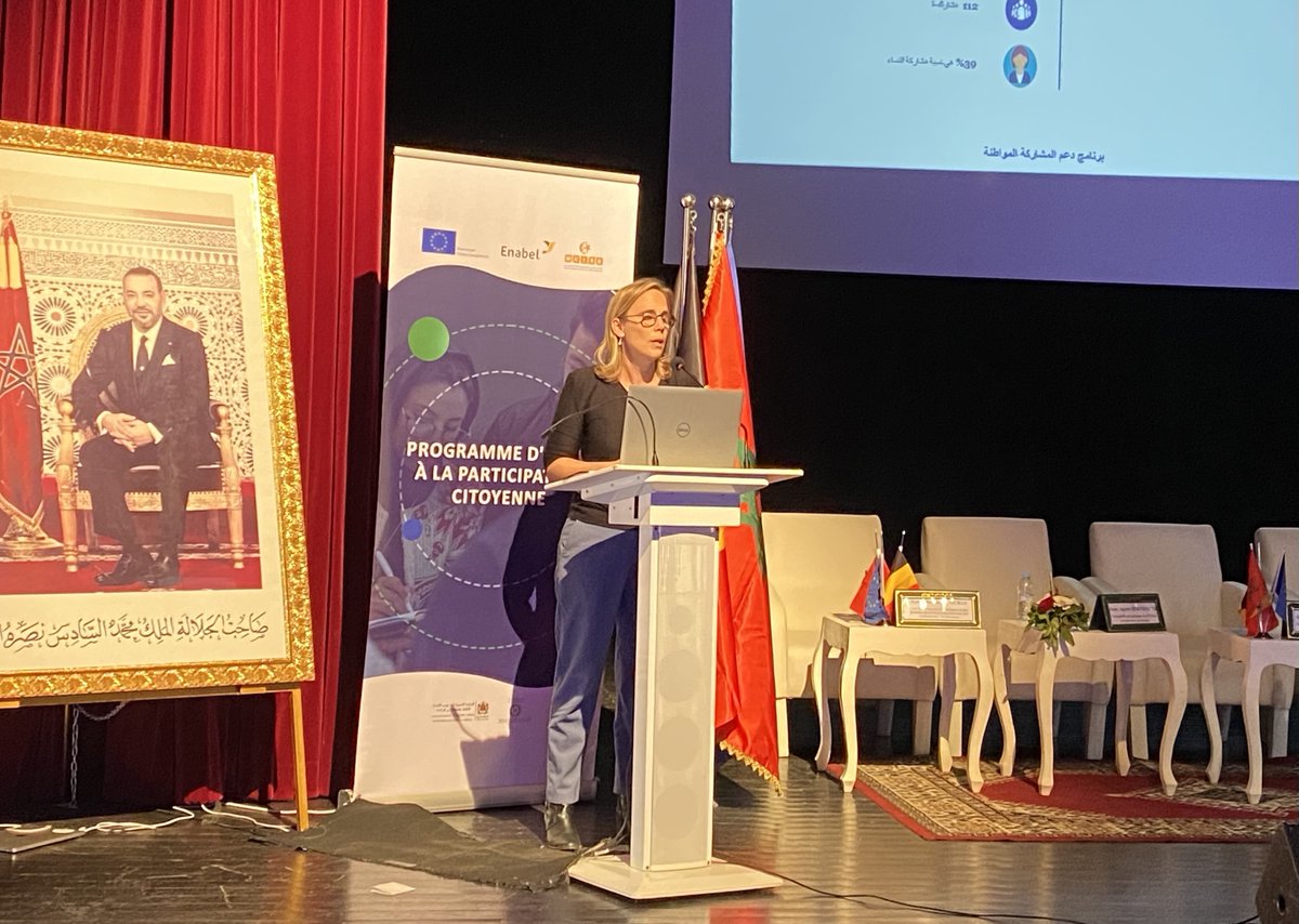 EnabelauMaroc's tweet photo. Partenariat 🇲🇦🇪🇺
Le 5️⃣ème & dernier lancement régional du programme d’appui à la participation citoyenne a eu lieu aujourd’hui à 📍 #Taroudant dans la région de #Souss_Massa
#EnablingChange #SDGs #JointImplementation #ActForImpact #UEauMaroc #MCISE @UE_au_Maroc @MeersschaertS https://t.co/Z5E8gE7rlL