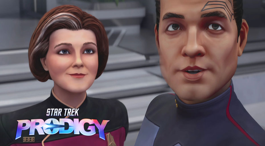 TrekCore's tweet photo. NEW! #StarTrekProdigy returns on Thursday after an eight-month break, and here's your first look at new images from "Asylum" -- plus episode titles for the rest of the season!

See more: https://t.co/oSHvSYjLNV

#StarTrek https://t.co/1SrgA3T8DF
