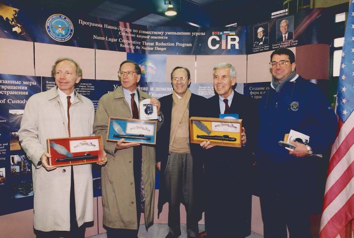 NTI_WMD's tweet photo. We are deeply saddened by the passing of Ash Carter. 

He was committed to reducing nuclear dangers around the world and was instrumental in the creation &amp; implementation of the Nunn-Lugar Program. We are grateful for his many contributions to global security. https://t.co/WA3K31opkv