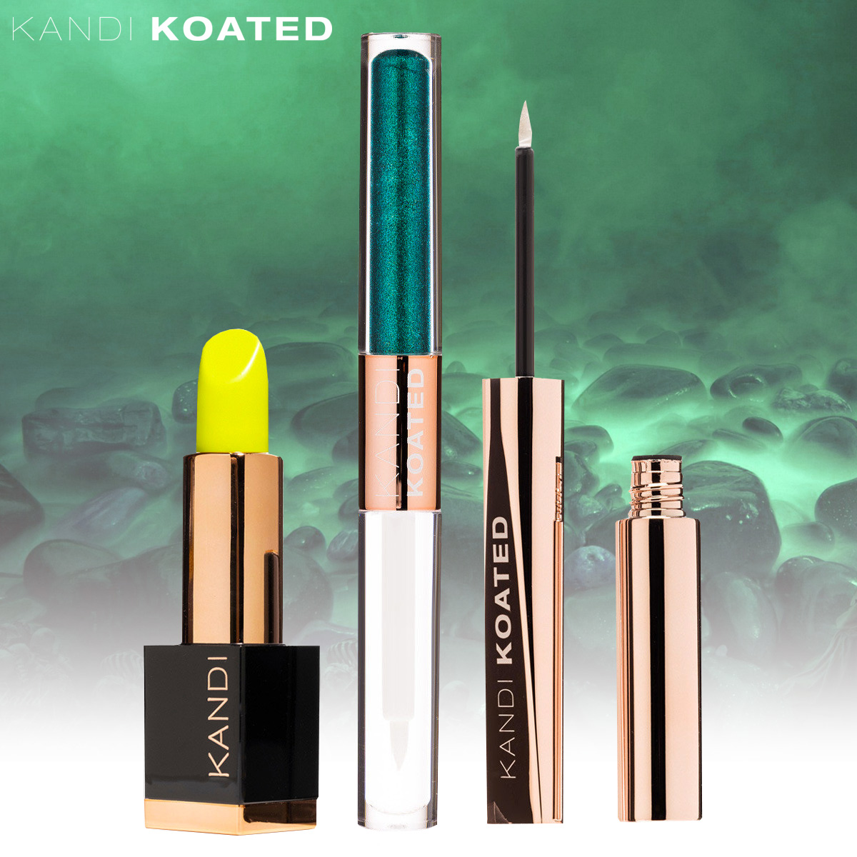 Are you ready to get Spooky? Our Halloween Fantasy Giftset from #KandiKoatedCosmetics is perfect for an electrifying look this Halloween!