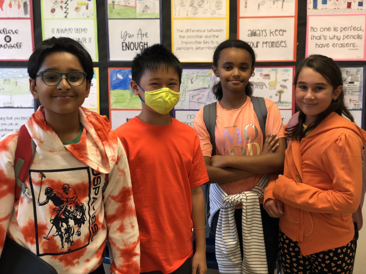 Kicking off spirit week with our favorite harvest color: orange #FHhighlights