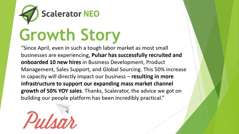 BDMorganFdn's tweet photo. Small businesses in Northeast Ohio are successfully scaling up, thanks to @ScaleratorNEO 's focus on Customers, Capacity, & Cash.
Congratulations Pulsar!
#NEOeship #Growth #scaleup https://t.co/5bkdp2gN0H