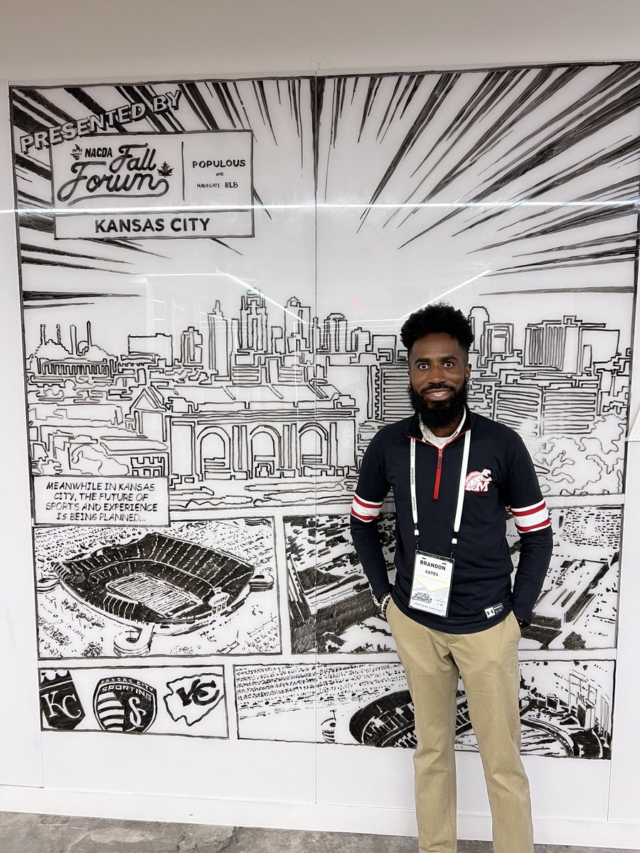 brandonlcates's tweet photo. Enjoyed my time at the @NACDA #FallForum22 . Thank you to all the sponsors and @Populous for your hospitality. Kansas City was great and I appreciated learning from all the leaders in our business. https://t.co/xAA13xWjO0