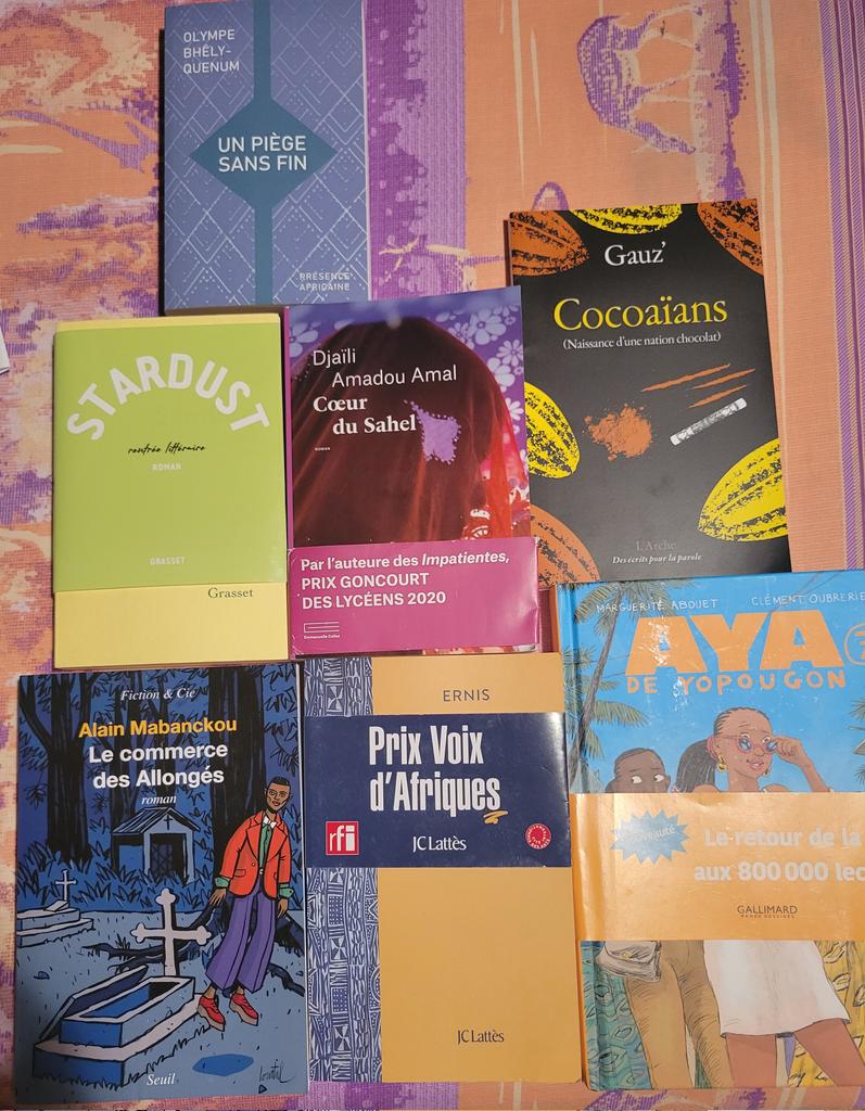Je fais ma rentrée littéraire! De belles découvertes en perspective,  de nouvelles rencontres et de beaux souvenirs également <a href="/LireADouala/">Lire à Douala</a> <a href="/amabanckou/">Alain Mabanckou</a> <a href="/ErnisSlam/">Ernis</a> <a href="/DjailiAmal/">Djaïli Amadou Amal</a> @gauz04