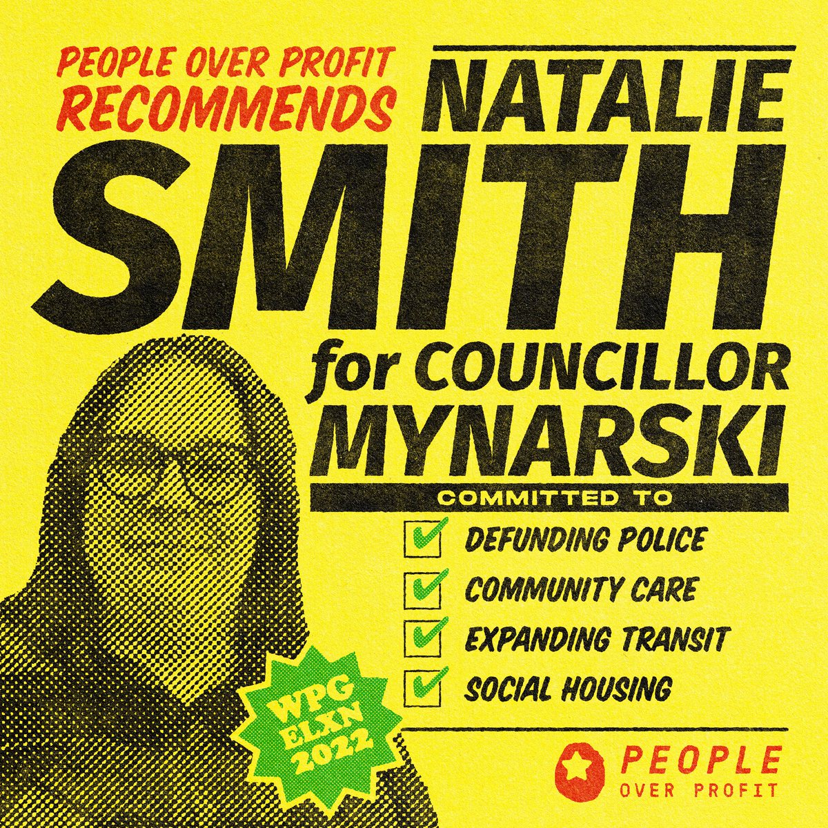 POP_WPG's tweet photo. We are recommending a vote for @Nat4Mynarski for Councillor in Mynarski ward in tomorrow’s election. Check our Instagram for the full analysis! (we are popwpg on IG) #wpgpoli #wpgelxn22 #wpgelxn2022 https://t.co/t7bB4BHAln