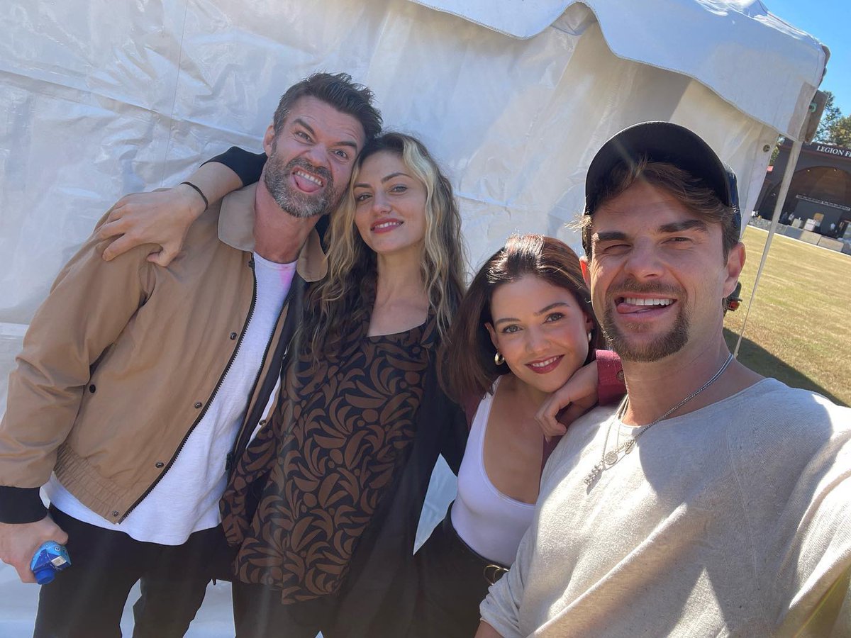 Family outting with Elijah and Hayley.