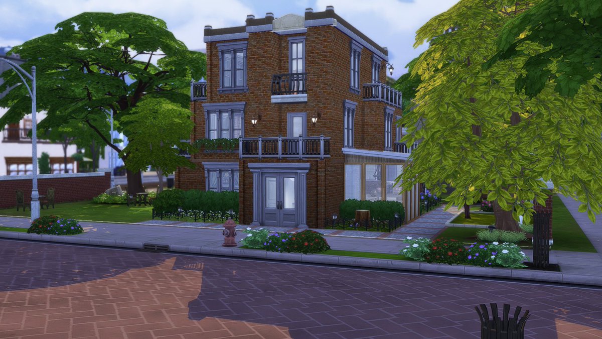 Series_Simmer's tweet photo. East Newcrest Brownstone (re-upload)
#NewcrestNewcomers #TS4 #TheSims4 #NOCC #Basegame #SimsieWelcomeShell https://t.co/pahfGq0YqQ