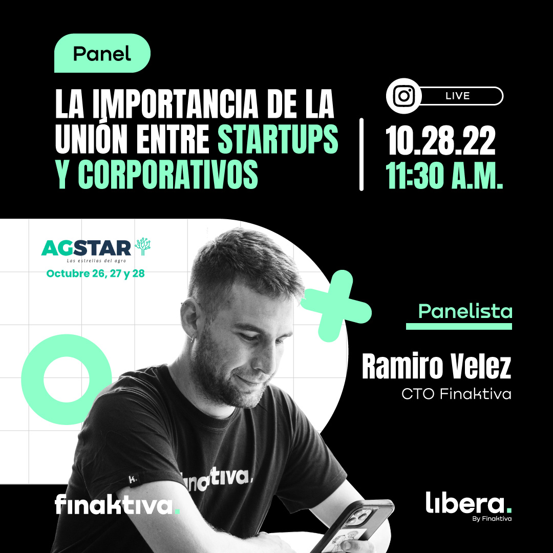 finaktiva's tweet photo. 📈¡Agendalo en tu calendario! No te pierdas esta interesante charla en el #agstar con nuestro CPTO Ramiro Vélez como panelista. 

📅 Fecha: 28 de octubre de 2022
⏰Hora: 11:30
📽Transmisión vía Instagram Live en los canales oficiales del @agstar

#startup #fintech #FinTechNews https://t.co/q7ux8PeO73