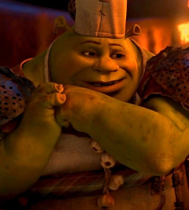 Cookie and her chimichangas! - Shrek Forever After