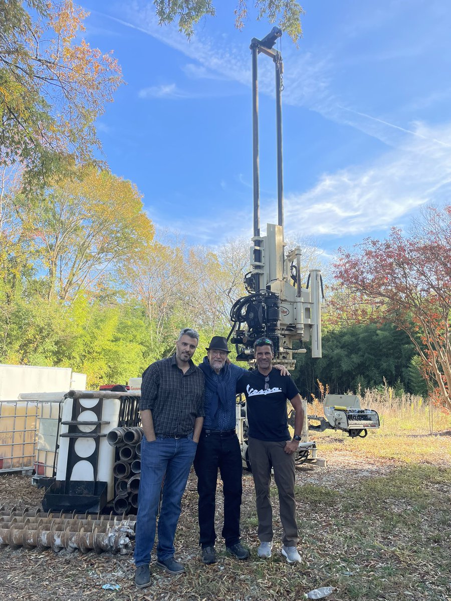 Historic countdown to geothermal drilling on Duke’s Central Campus begins NOW! 

Working towards a #cleanenergy solution using #geothermal to cool campus. 

<a href="/DukeEngineering/">Duke Engineering</a> <a href="/ManolisVeveakis/">Manolis Veveakis</a> <a href="/DukeU/">Duke University</a> <a href="/DukeEnvironment/">Duke Environment</a> <a href="/radtsunami/">Brian G. McAdoo</a>