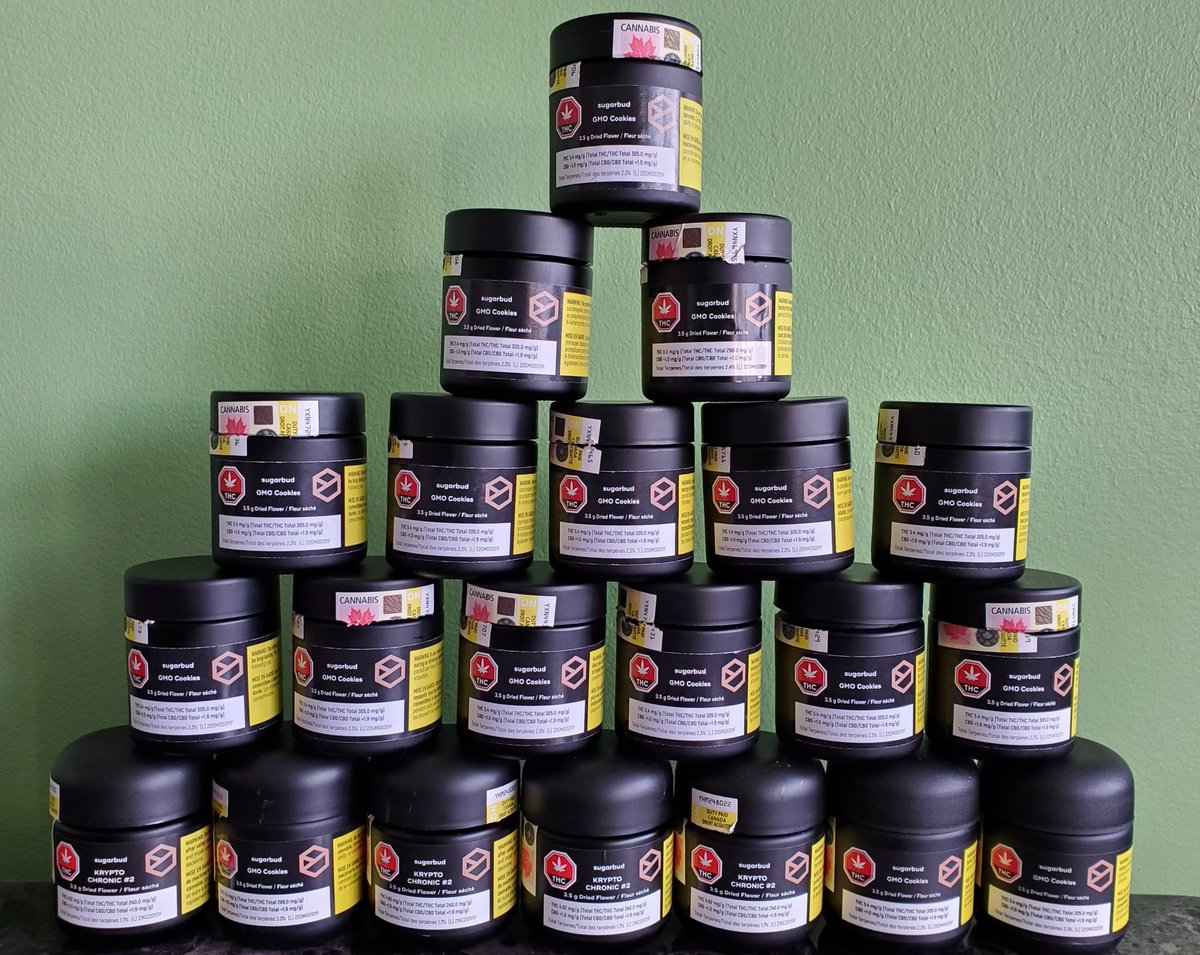 <a href="/DavidRemil/">Dave Remillard</a> <a href="/SugarBudCGC/">Sugarbud Craft Growers Corp.</a> 
Send more #GMO STAT. 😅👿🔥
Brother, I need A BAG  🤣
#Cantstopwontstop  #SugarBud #HookABrotherUp #CannabisCommunity #cannabisculture #web3cannabis 
#420friendly
