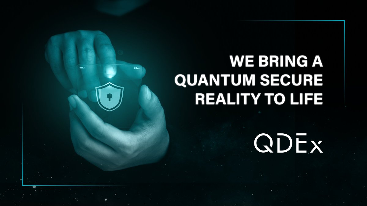 🔐Want to be a part of the most secure network on the planet?

⚡️QDEx app is layered with quantum secure cryptographic protocols, which brings a quantum secure reality to life

#QDEx #Crypto