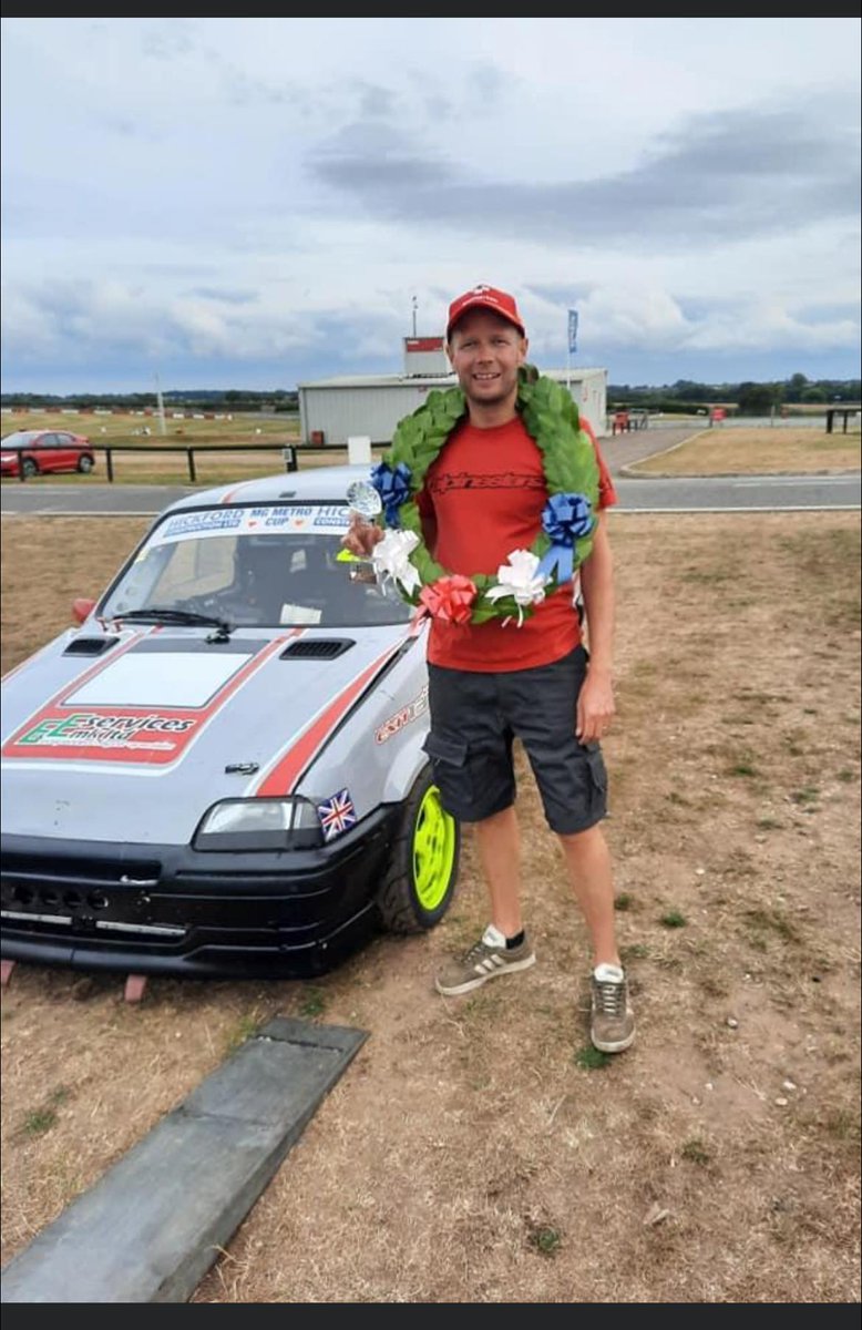 MGMetroCup's tweet photo. We have a champion! Well done Mark Eales on his 2022 campaign!

A massive thankyou to everyone who has driven, watched and helped along the way. Bring on 2023 for more racing action 🏎️

 #kseries #rover #metro #mgmetrocup #mgcc #aseries #mg #pocketrockets https://t.co/BlI9hrhypE