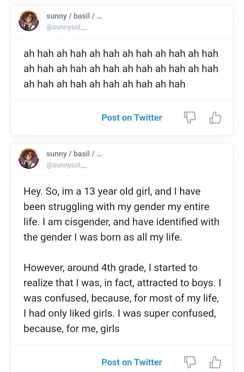sunnyysol_'s tweet photo. the duality of ai-generated sunnysol tweets https://t.co/xT2peL5p3b