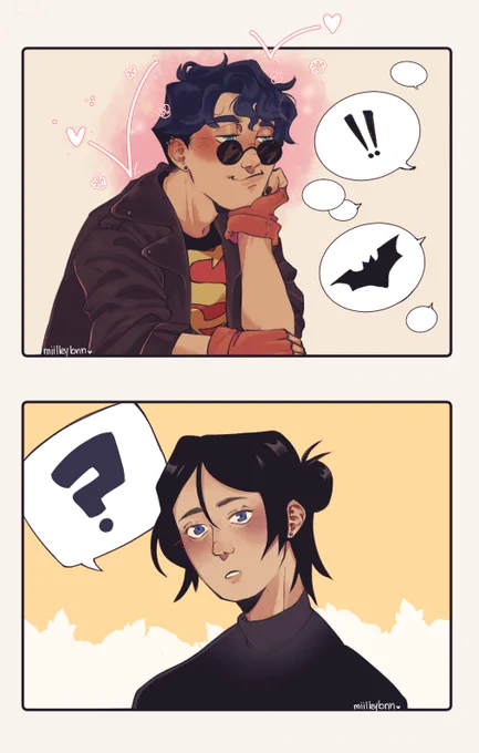 this is literally the cheesiest thing i've drawn all month i hate them /pos 

#timkon #superboy #timdrake 