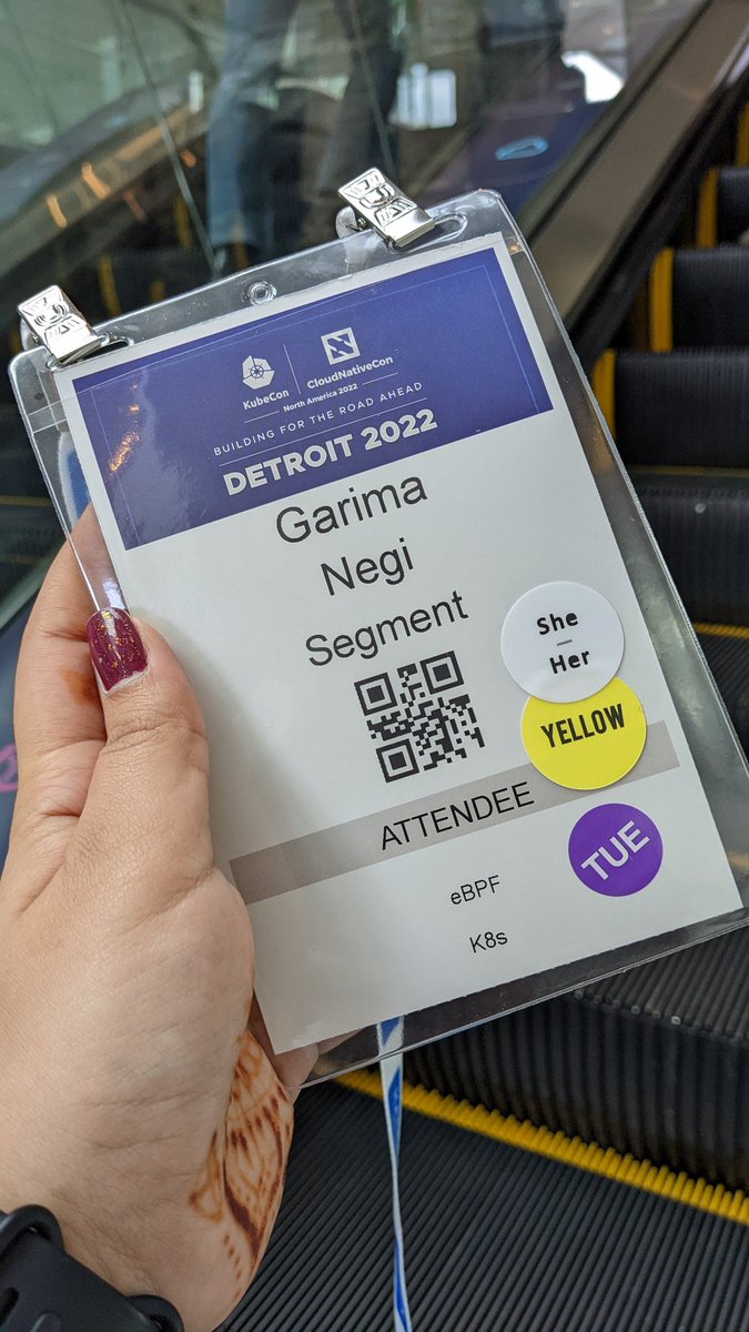garynegy's tweet photo. #kubecon Made it to a sunny Day 0 here in Detroit! #CloudNativeCon https://t.co/ick7lr9b2N