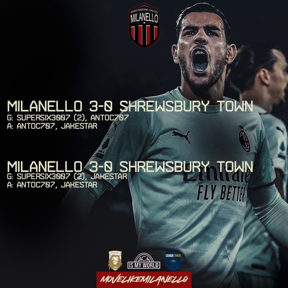 🔴 𝓐𝓒 𝓜𝓲𝓵𝓪𝓷𝓮𝓵𝓵𝓸 ⚫️ tweet media