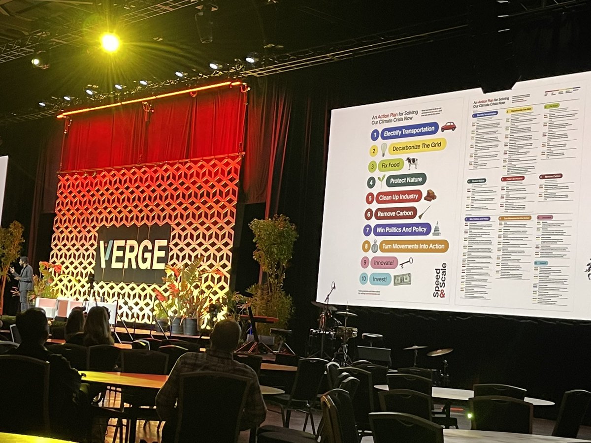 cherylsans's tweet photo. #ClimateAction with speed and scale at #VERGE22 with a Silicon Valley twist - OKRs https://t.co/epgJ5HBtH9