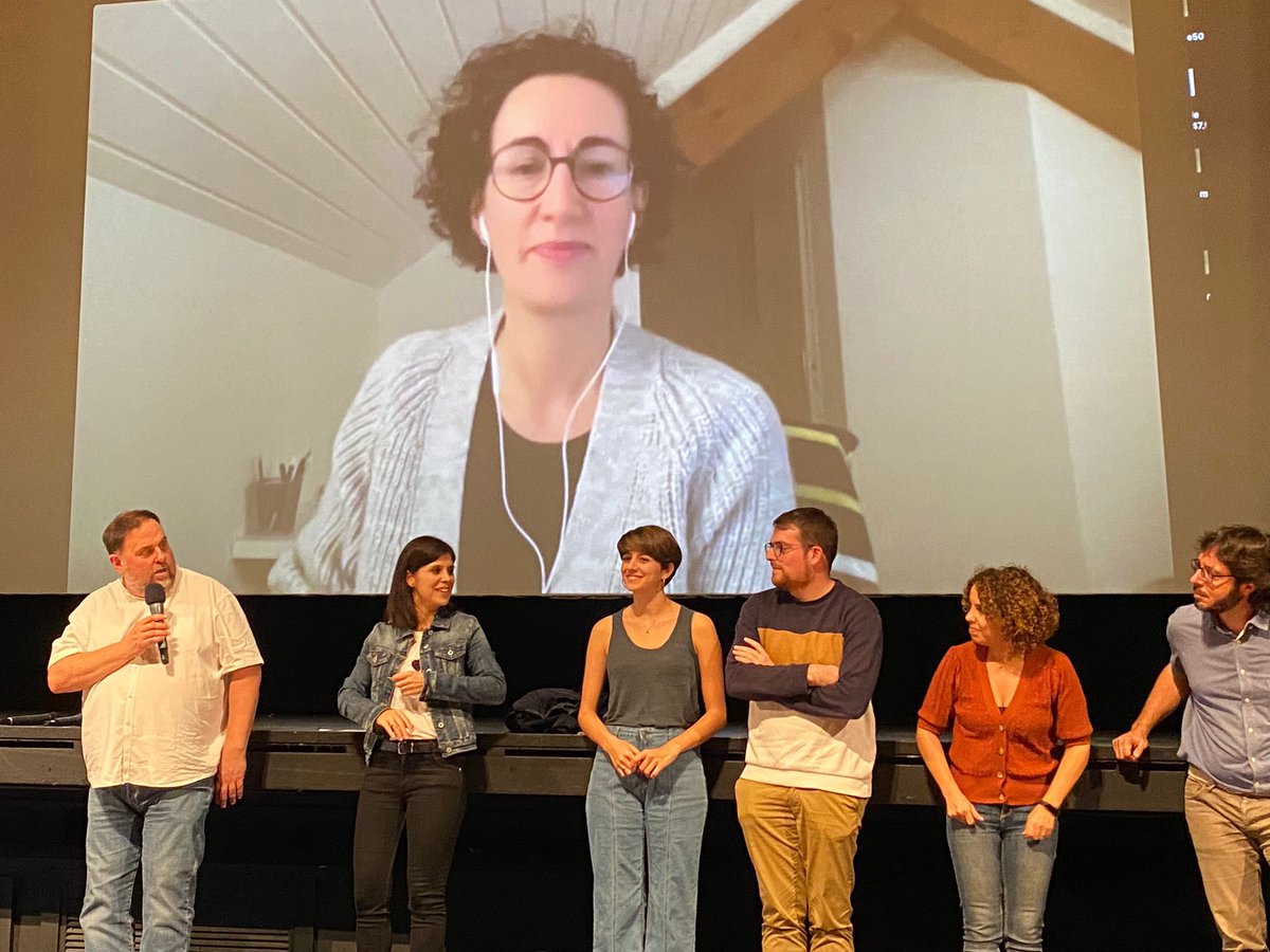 erc_guixols's tweet photo. @ercguixols vàrem assistir a l’acte de presentació a les comarques gironines de la candidatura de @junqueras a la presidència d’@esquerrarepublicana que es va celebrar ahir a Palafrugell https://t.co/tsXVTuflCD