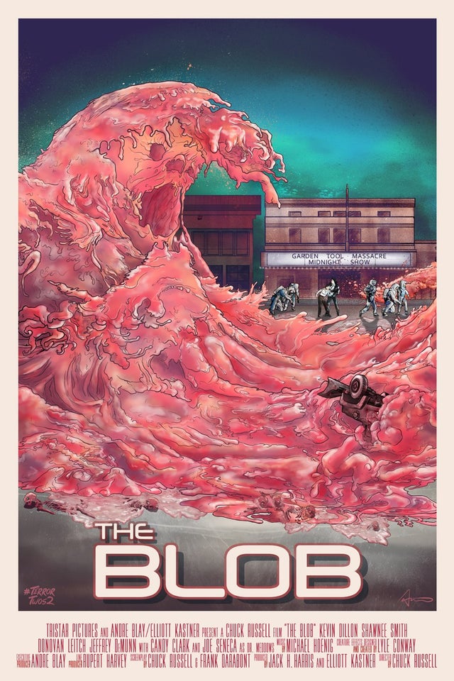 The Blob (1988) 
Art by Edgar Ascensao.