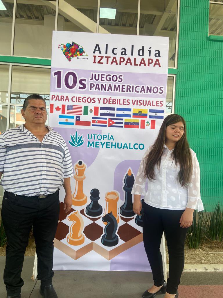 CronicaPCD's tweet photo. En la Red, apoyamos e impulsamos el deporte adaptado. El día de ayer  estuvimos presentes en la  inauguración de los X juegos panamericanos de ajedrez para ciegos y débiles visuales 2022.  Que se celebran  en la ciudad de México.  #DiscapacidadConOrgullo https://t.co/1G2eSRKOFe