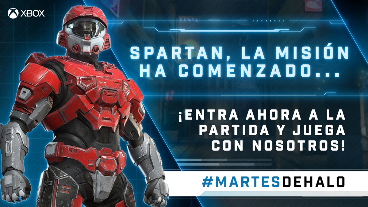 XBOXMexico's tweet photo. ¿Quién quiere jugar Halo Infinite con nosotros?
Estamos jugando porque #MartesDeHalo.

¡Ya estamos en #XboxEnVivo, manden mensaje al GT Xbox Latam#5855 para que los invitemos! 

https://t.co/boZRdPTR3K https://t.co/ZzmpjeFKAM