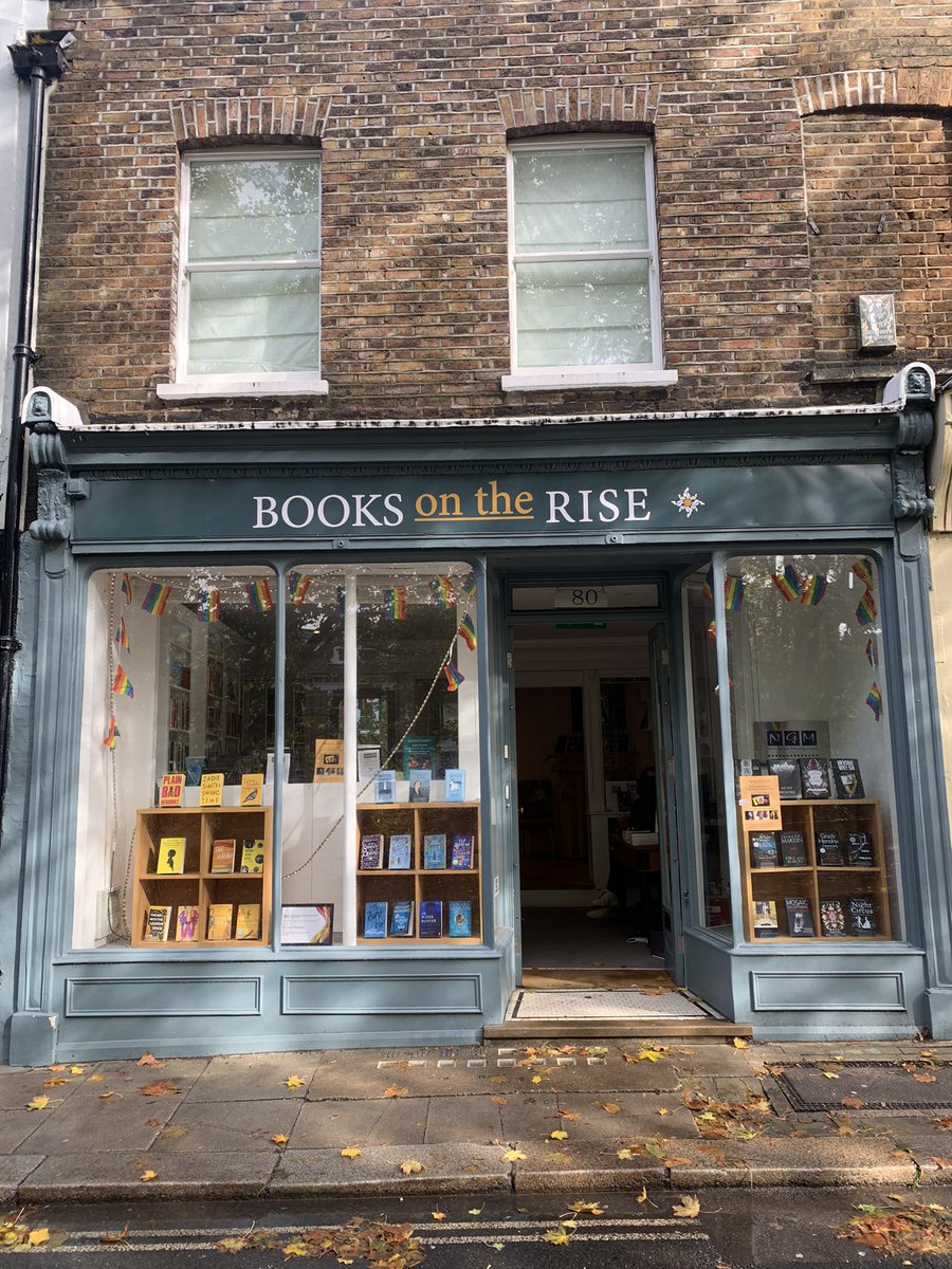 It takes real guts to open a bookshop at the moment. Please give a follow to @BooksontheRise a new indie and forward-looking bookshop in Richmond. Every follow makes a difference when you are starting out.