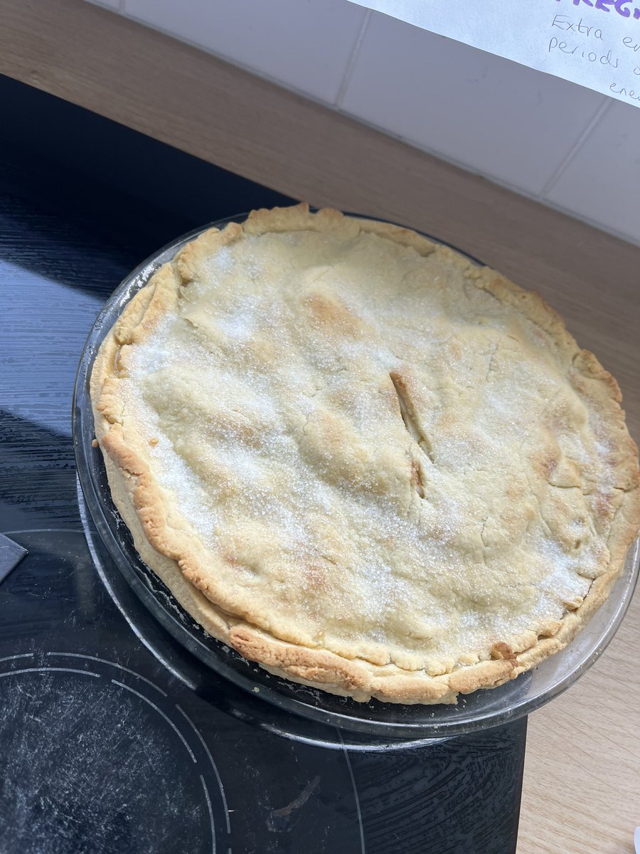 st_colmans's tweet photo. S2 GCSE Food and Nutrition pupils cooked apple tarts today - tasty treats today #homemadepastry #skills https://t.co/x88aknSNVj