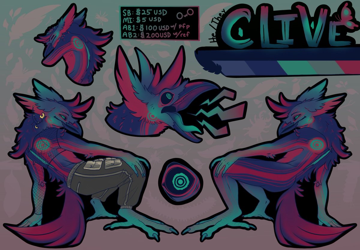 I spent a lot of time making sure this first adopt would be perfect! ÒwÓ So I finally present, Clive, the funky wingless crow! I have grown so attached to him while I was making him so I really hope he finds a good home where he can get loads of love and attention! 

#adoptable