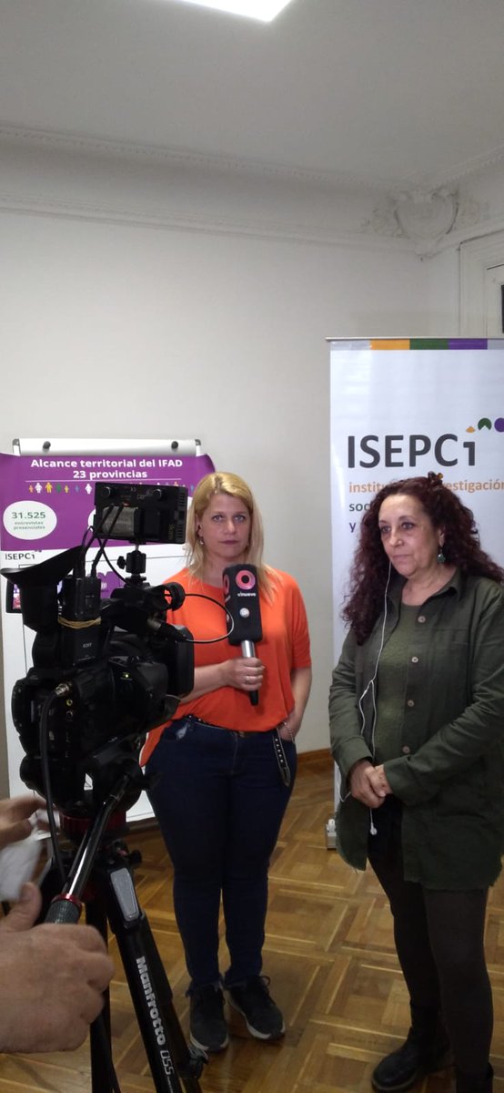 IsepciNacional's tweet photo. En instantes por @_IPNoticias entrevista a @LLonatti Coordinadora del Área de Salud Colectiva del ISEPCi. ¡No te lo pierdas! https://t.co/kDHWG7DSuN