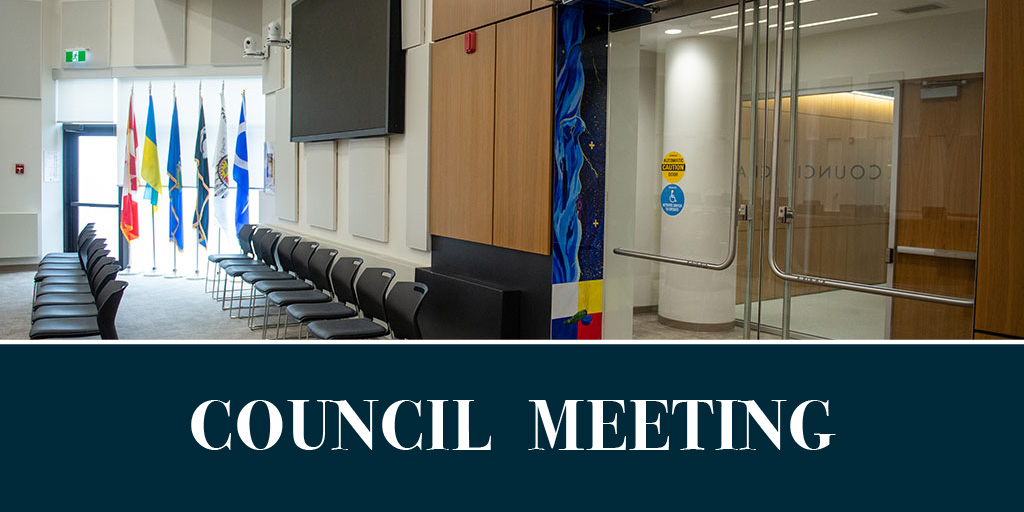 Tonight's (Oct.25) Council meeting will begin soon. The agenda is available at rmwb.ca/council. You can join the live council meeting via our YouTube page youtube.com/watch?v=4ziUh1…. The meeting begins at 6 p.m. in Council Chambers at the Jubilee Building. #rmwb #ymm