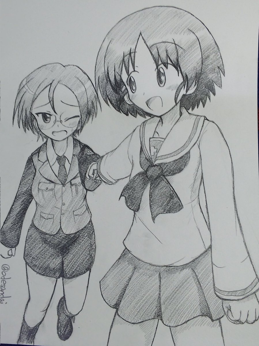 ルミ姉さん誕、過去絵でもお祝い!
ルミ姉さんは沖苑さんで描くことも多いので色々残ってるw 