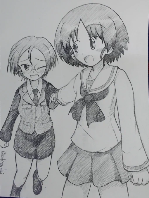 ルミ姉さん誕、過去絵でもお祝い!
ルミ姉さんは沖苑さんで描くことも多いので色々残ってるw 