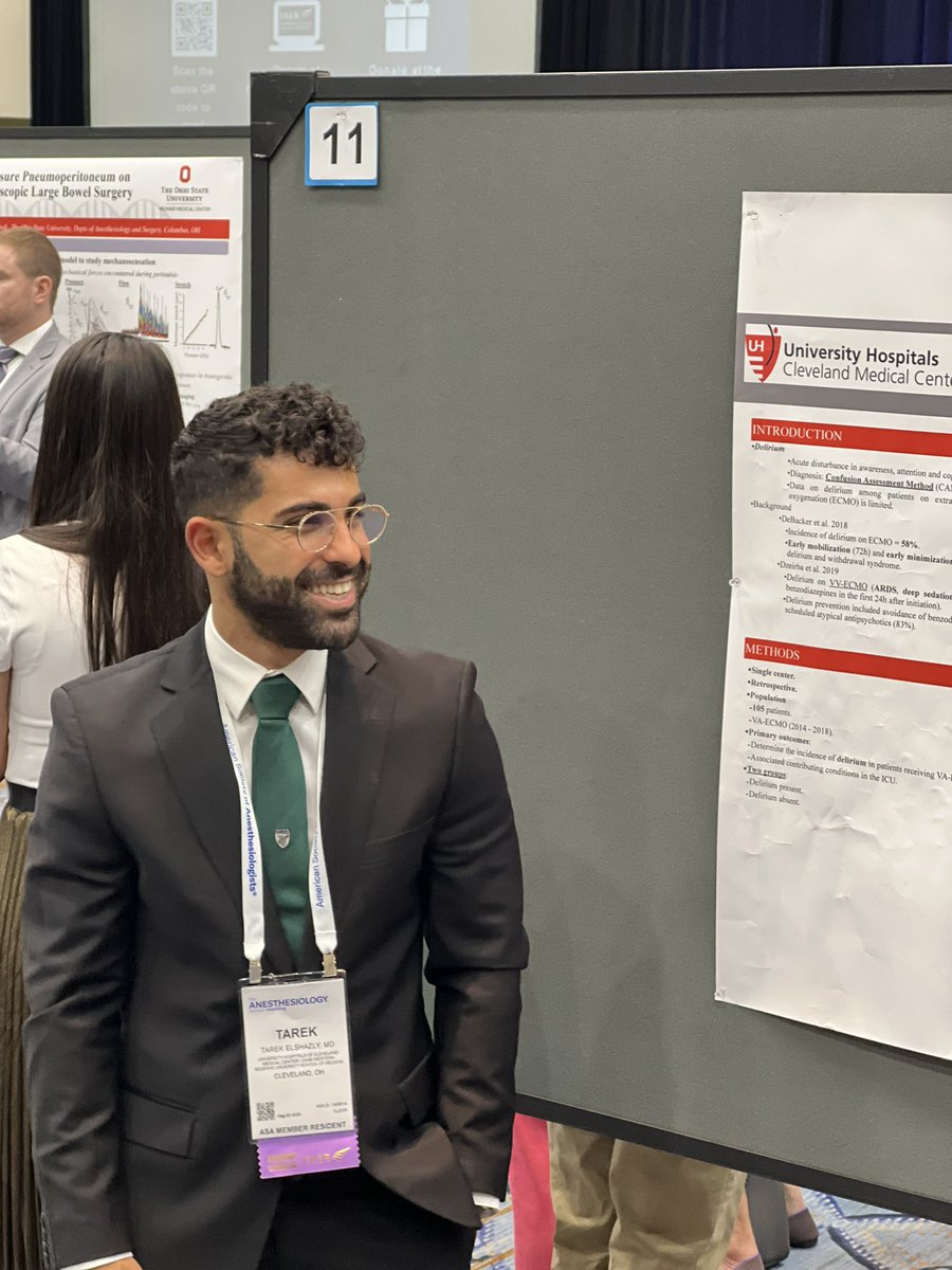 tarekelsh's tweet photo. Thank you @FAERanesthesia for the pick. It is refreshing to connect with excellent scholars - professors, residents, and students. Very proud of all our residents that made it out there and presented outstanding work. @UHAnesthesia @ASALifeline @CWRUSOM #uhanes #cwru https://t.co/ic9dRNgAZy