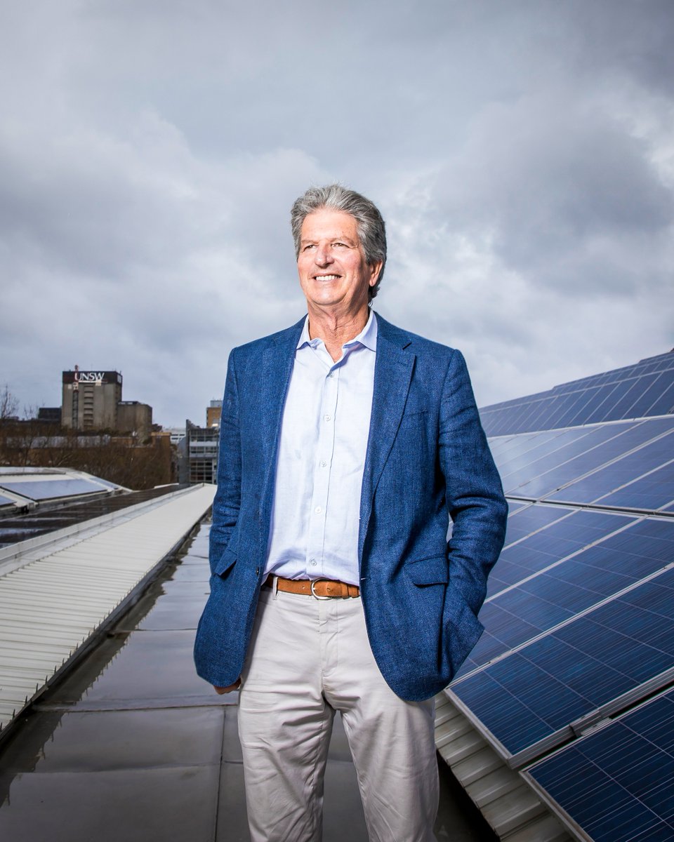 🏆 "The father of modern #photovoltaics", UNSW's Martin Green, has become the first Australian to win the prestigious <a href="/millenniumprize/">Millennium Technology Prize</a> for transforming the production of #SolarEnergy. ☀️