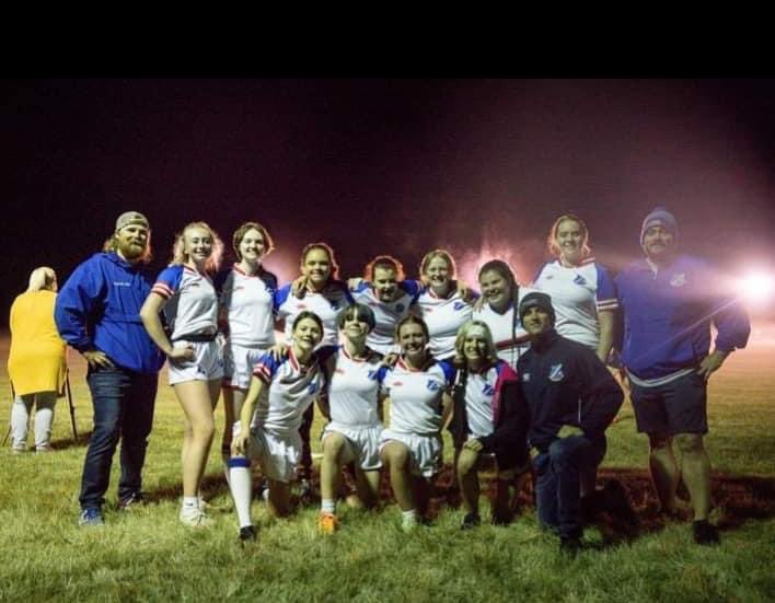CRWashingtonHS's tweet photo. “CWR Women's Rugby Club secured their bid to State last night with a win over Norwalk in the pouring rain! Congratulations ladies!! #cWrPRIDE #TheWarriorWay https://t.co/6hOyZHfclc
