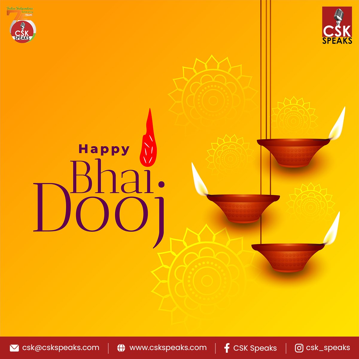 csk_speaks's tweet photo. Happy Bhai Dooj Everyone!
#bhai #dooj #bhaidooj #bhaidooj2022 #festival #india #october #brother #sister #bond #love #CSKSpeaks #educator https://t.co/bTFDkbXSiV