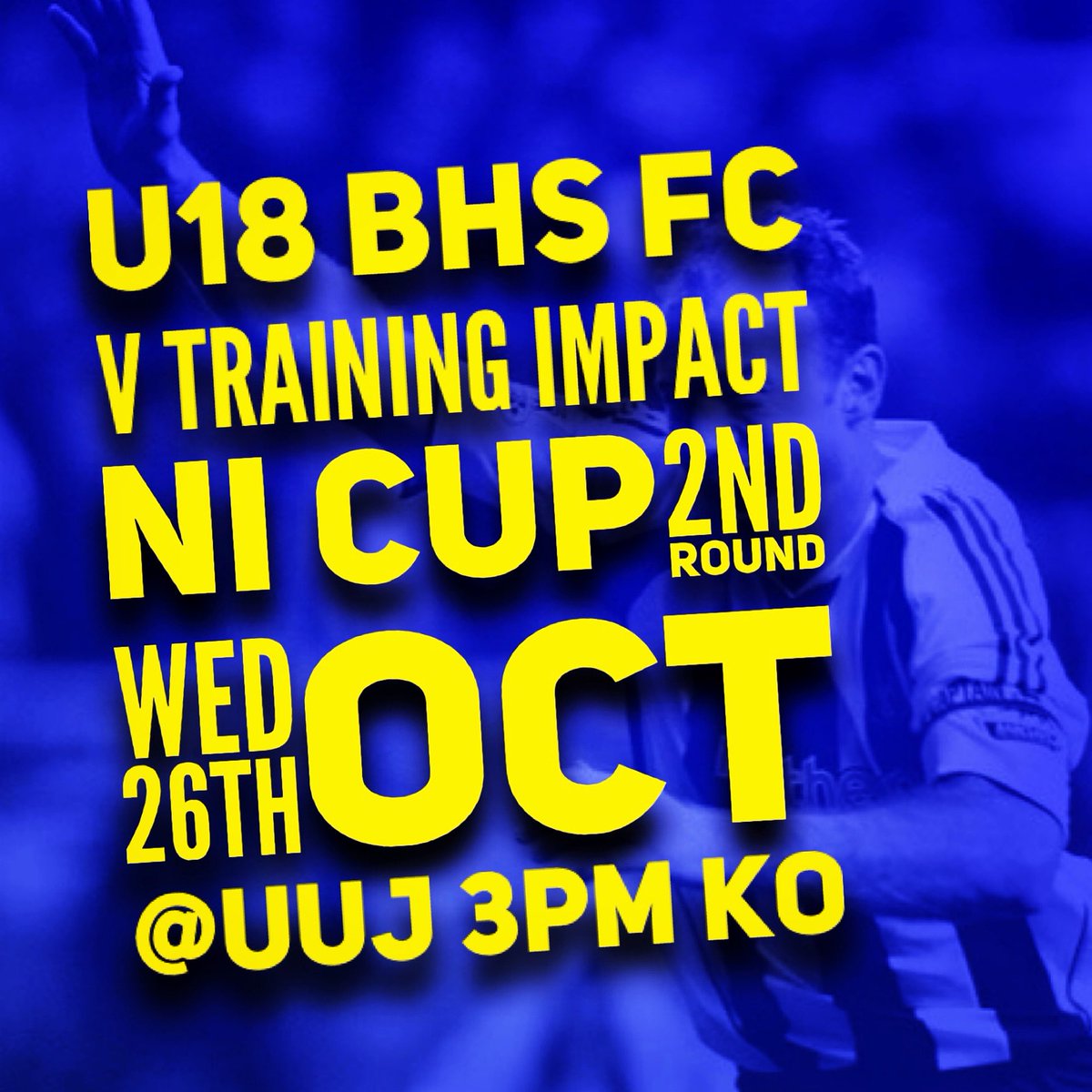 BHSFootballClub's tweet photo. The #BAYA’s bouncebackability is being put to the test tomorrow @belfasthighsch1 @BHS__Sport https://t.co/OVikanpkFd