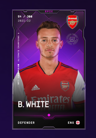 Ultimate Champions Giveaway -  Win a Ben White Epic card.

To enter just follow me, like and retweet this tweet.

If you are interested in giving Ultimate Champions a try, follow this link - 
beta.ultimate-champions.com/r/solegendary

If you spend $20 on packs you'll get a free Epic card.