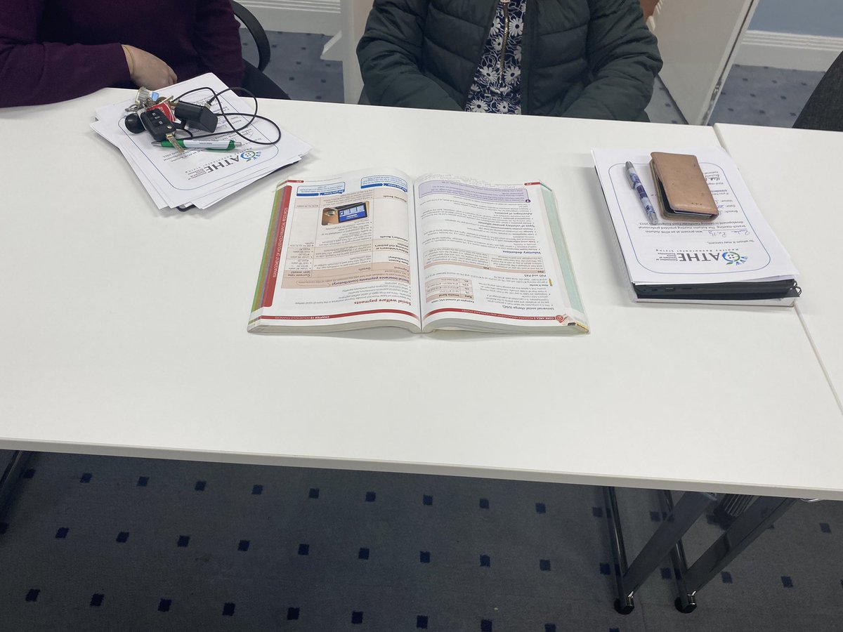 Carrick ATHE Branch meeting tonight. Great to collaborate get  on the journal assignments. Thanks to all who attended ✨✨✨<a href="/ATHE_HomeEc/">ATHE</a> #homeeconomics
