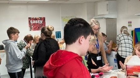 Tough job today being the judge at Halloween Come Dine with me for our children in care on the IOW. Which was the best spooky haunted gingerbread house? I did my best Paul Hollywood impression. Great to see so many of our SWs there.