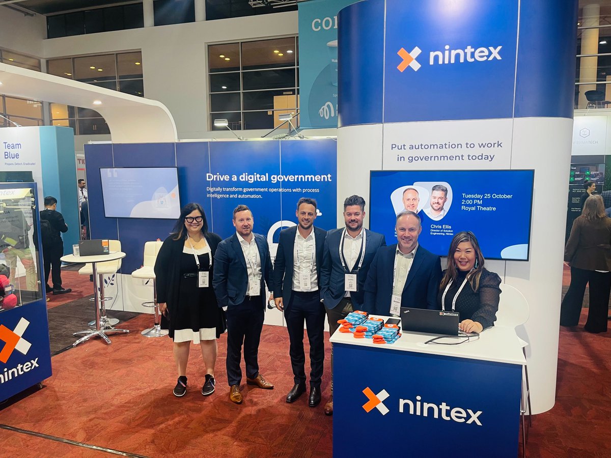 Improve government operations and drive a digital government with process intelligence and automation. The Nintex team at #TechInGov is ready to help agencies find ways to accelerate digital transformation. bit.ly/3UY5v2W #DigitalGovernment #DigitalTransformation