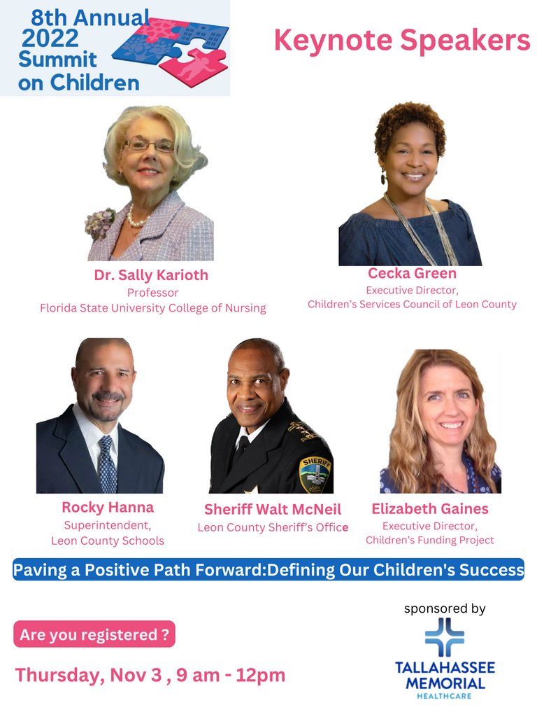 Register here: eventbrite.com/e/418061642627
@leoncountyschools
@fsu_nursing
@leonsheriff