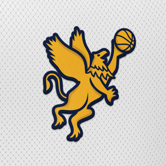 SBUnfurled's tweet photo. Do I see @Griffs_MBB using an awesome retro logo now? I had to clean this beauty up a bit. 10/10, please use 24/7. #Little3 https://t.co/cNpFrir84i