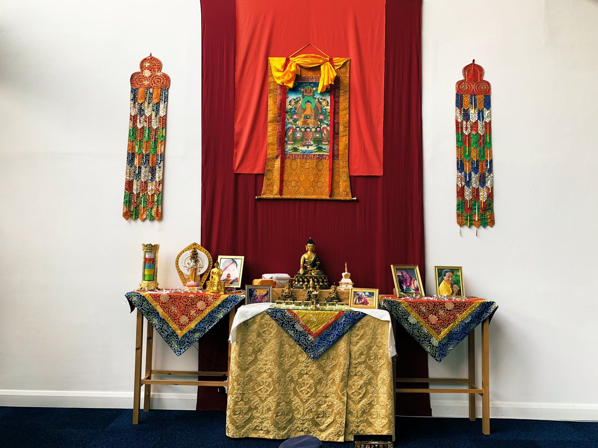 David_Ellis95's tweet photo. Had a great time today visiting @JamyangLeeds with @TRSLeedsTrinity, where we took part in a puja and a guided meditation - would definitely recommend! https://t.co/hKHNKz0aVr