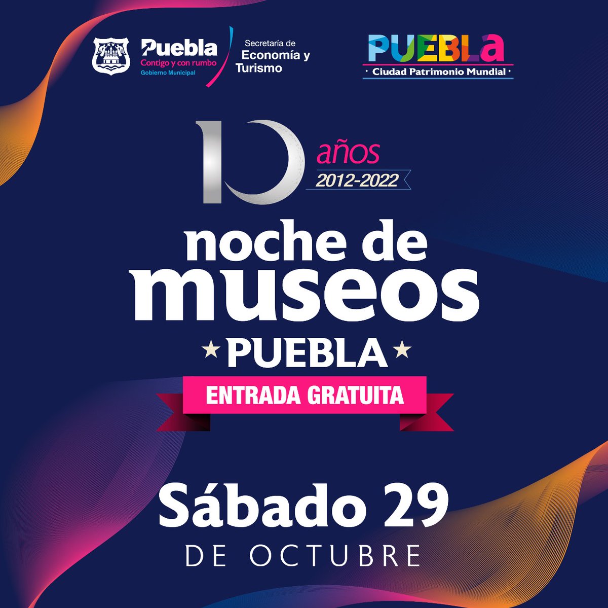LaInterMx's tweet photo. #GenteInter te invitamos a que disfrutes este 29 de Octubre la #Nochede Museos en Puebla🦅
Totalmente Gratuito https://t.co/wYtpVjxGnE
