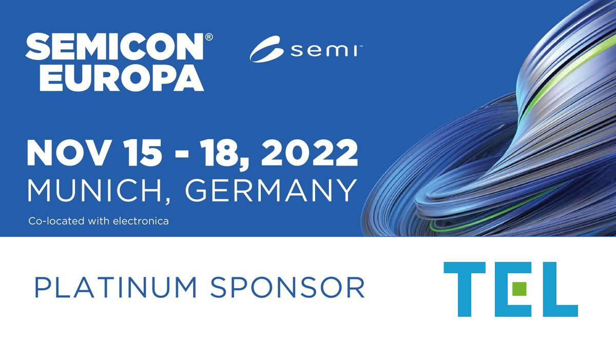 💐 🎉 #SEMICONEuropa Platinum Sponsor Announce: @TokyoElectronUS Tokyo Electron Europe
Get ready to explore their innovative advancements in the #microelectronics industry and discover how #TEL is creating the #TechnologyEnablingLife.
Learn more: tel.com