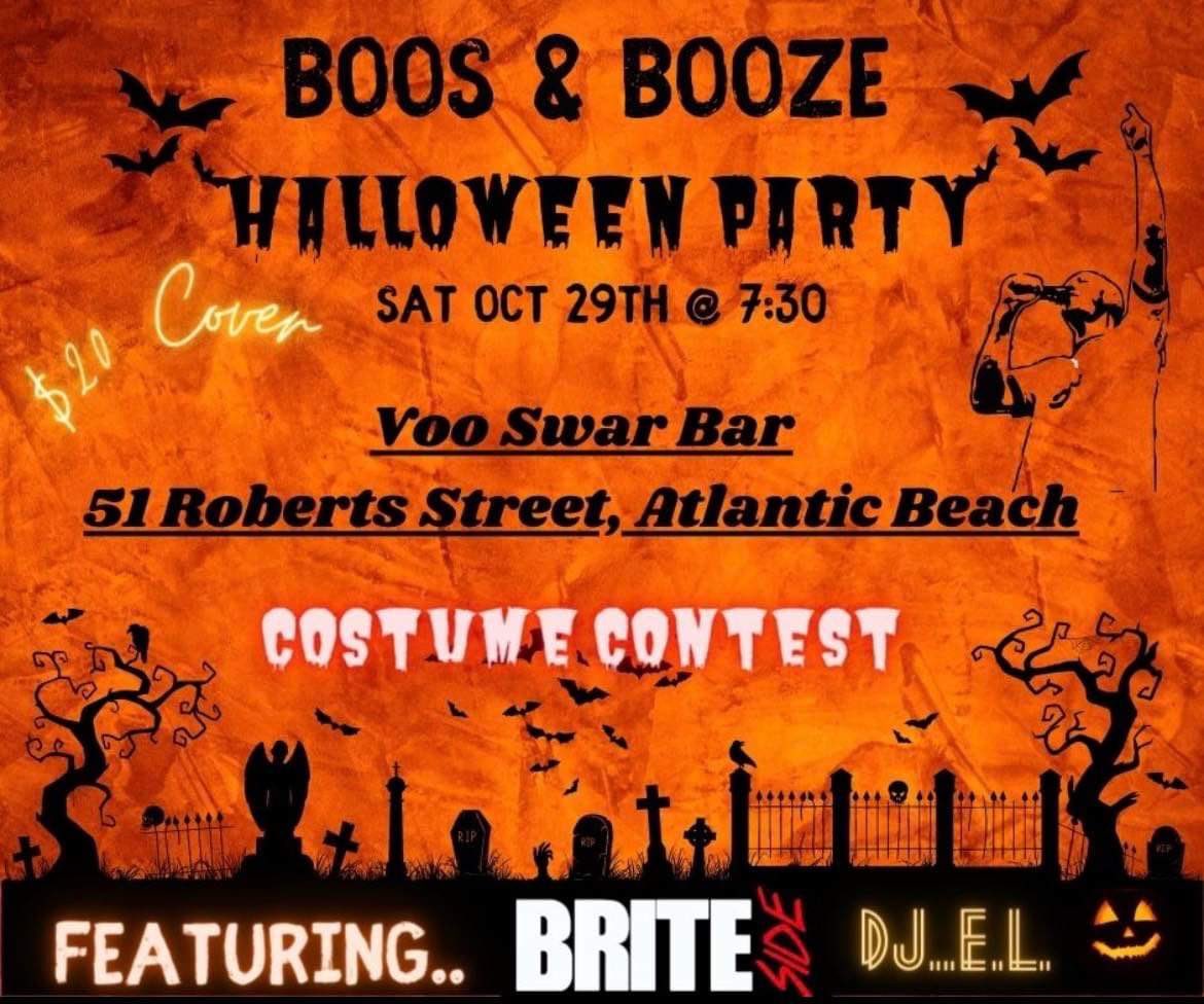 This Sat night @vooswar it’s their annual #Halloween #Party ft @britesideband &amp; #DJEL
Costume contest &amp; prizes!!!

#dj #djs #djing #djlife #vooswar #vooswarbar #briteside #britesideband #livemusic #tourdj #tourlife #celebrity #celebritydj