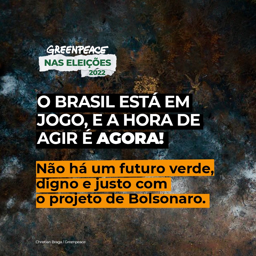 O Brasil está em jogo, e a hora de agir é agora - Greenpeace Brasil