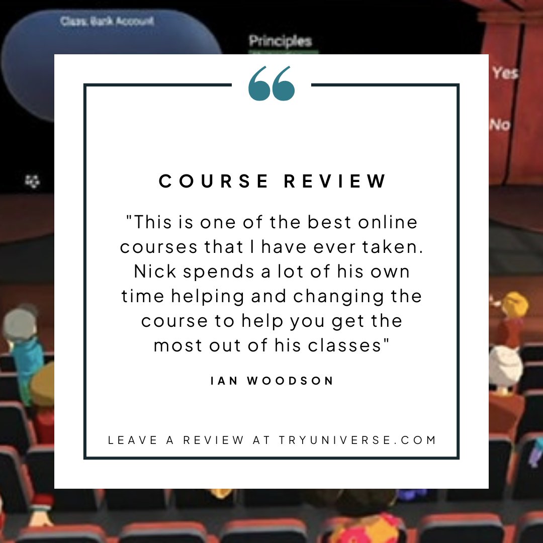 Thank you for the love! We're so appreciative of this community and can't wait to see what our graduates create!